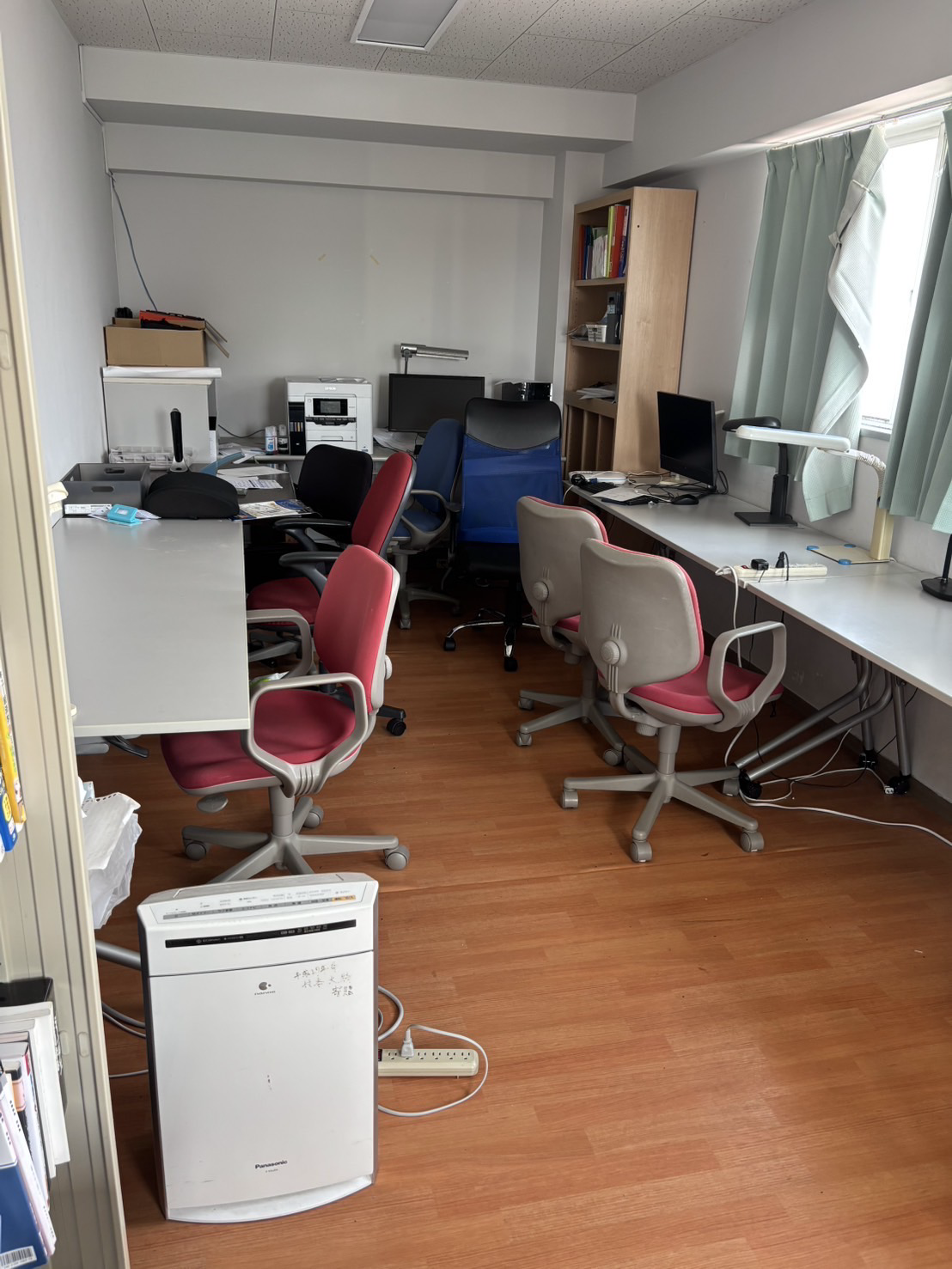 青雲寮の自習室