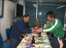 再会を約束する寮生