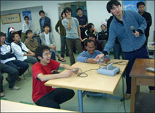 寮祭の集合写真