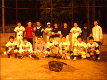 紅白戦の集合写真