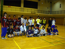 フットサル試合の様子