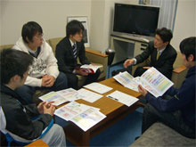 会社説明会の様子