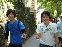 らいちょうクラブでの集合写真