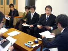 北陸銀行の説明会