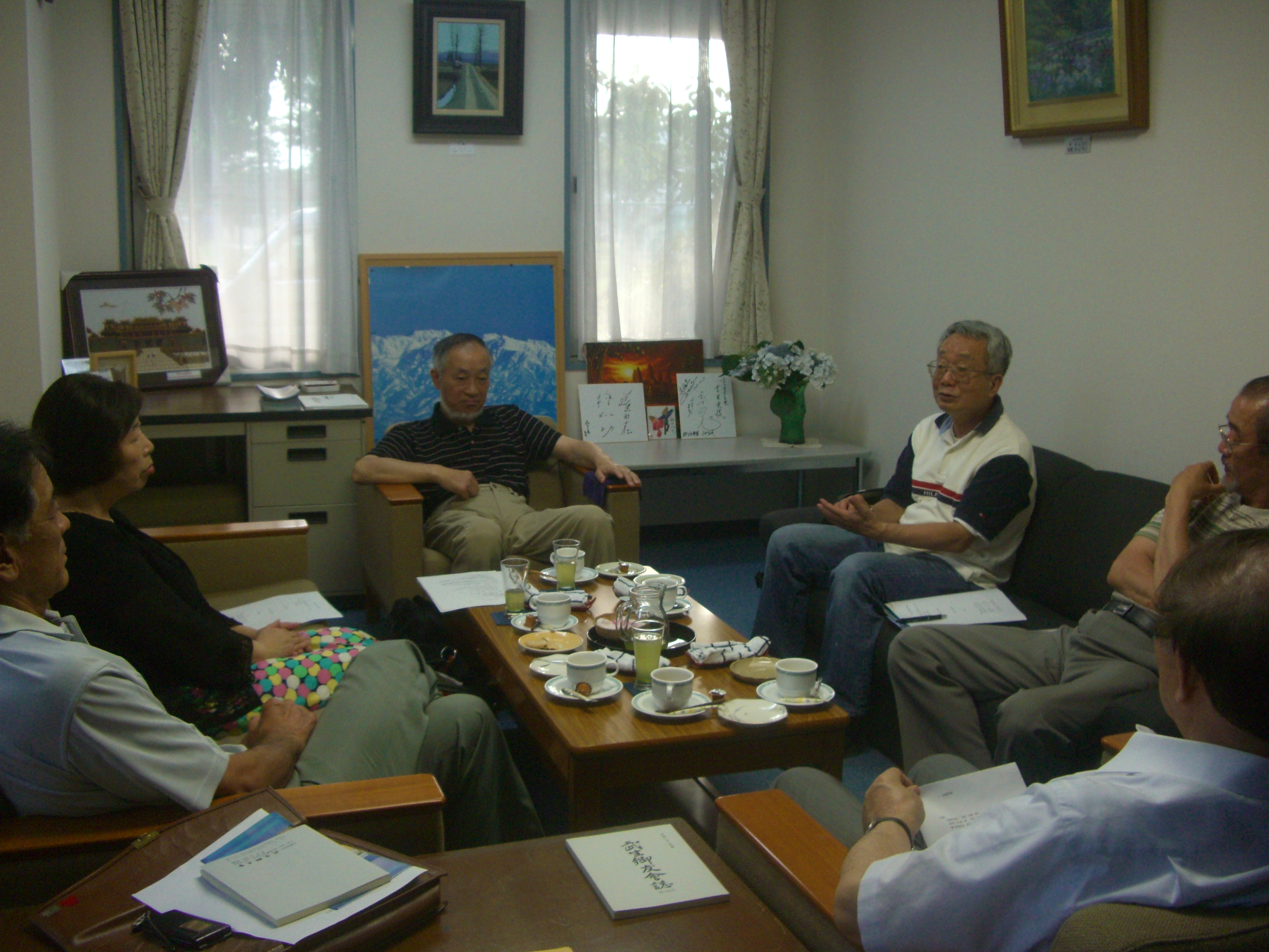 寮長会議の様子