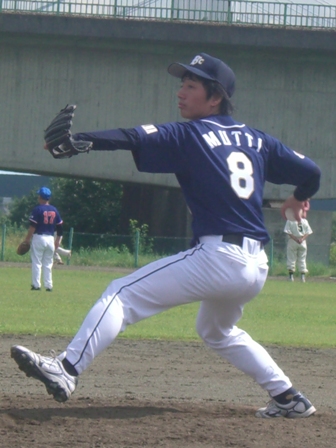 野球の試合の様子