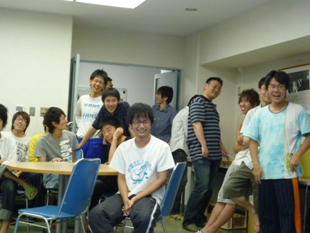 スイカ割り風景