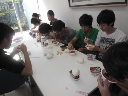 避難訓練の様子4