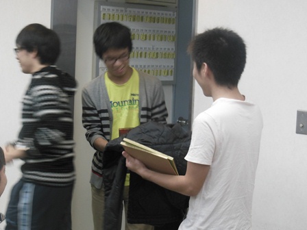 西村君壮行会の様子4