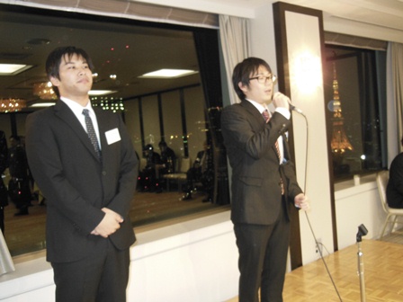 武生郷友会懇親会の様子