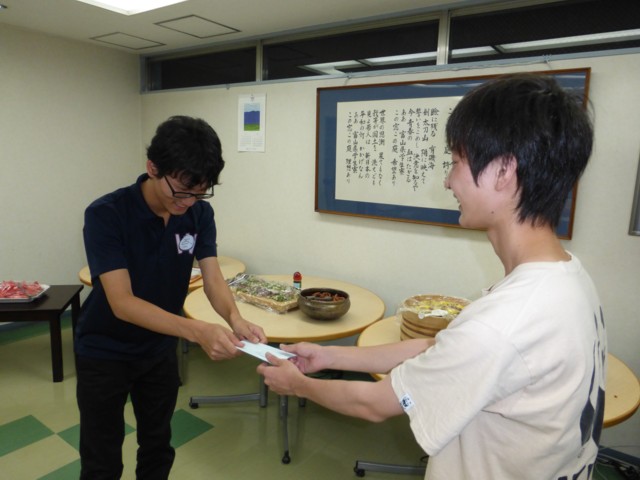 海外留学壮行会の様子5