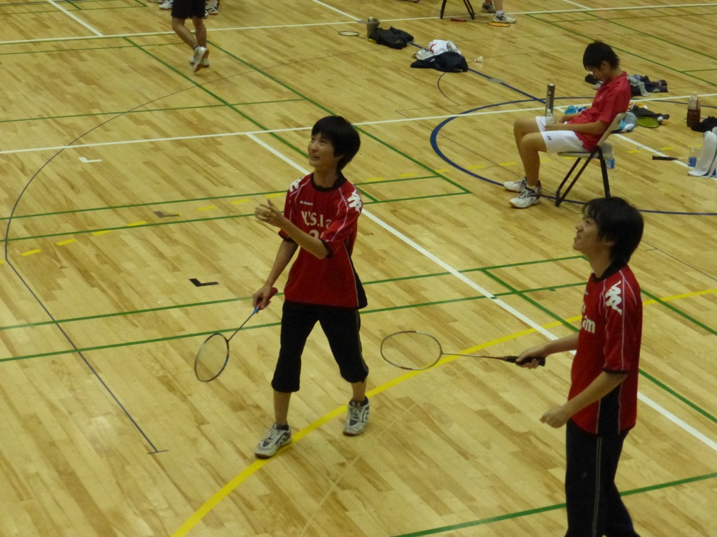 バドミントン大会の様子3