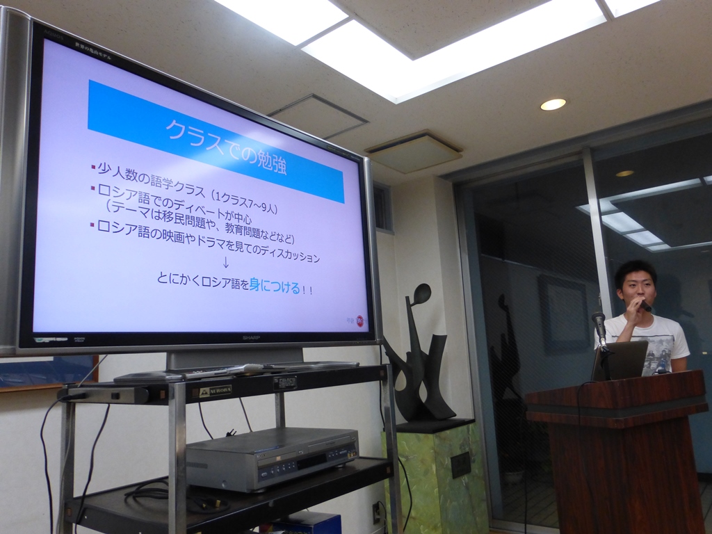 海外留学報告会の様子3