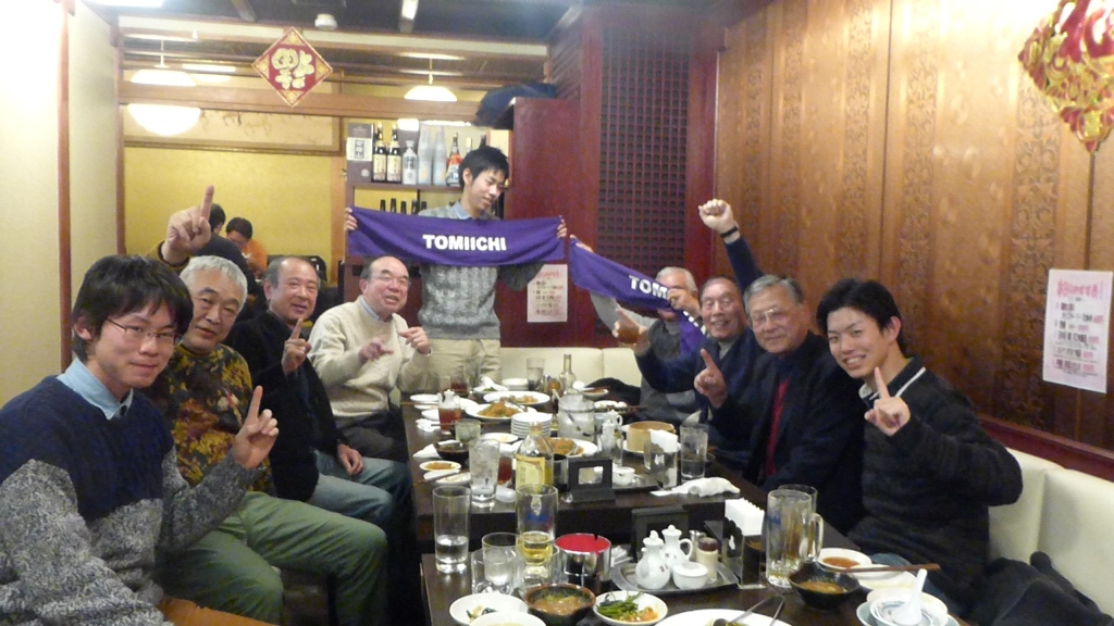 富山第一高校サッカー応援の様子5