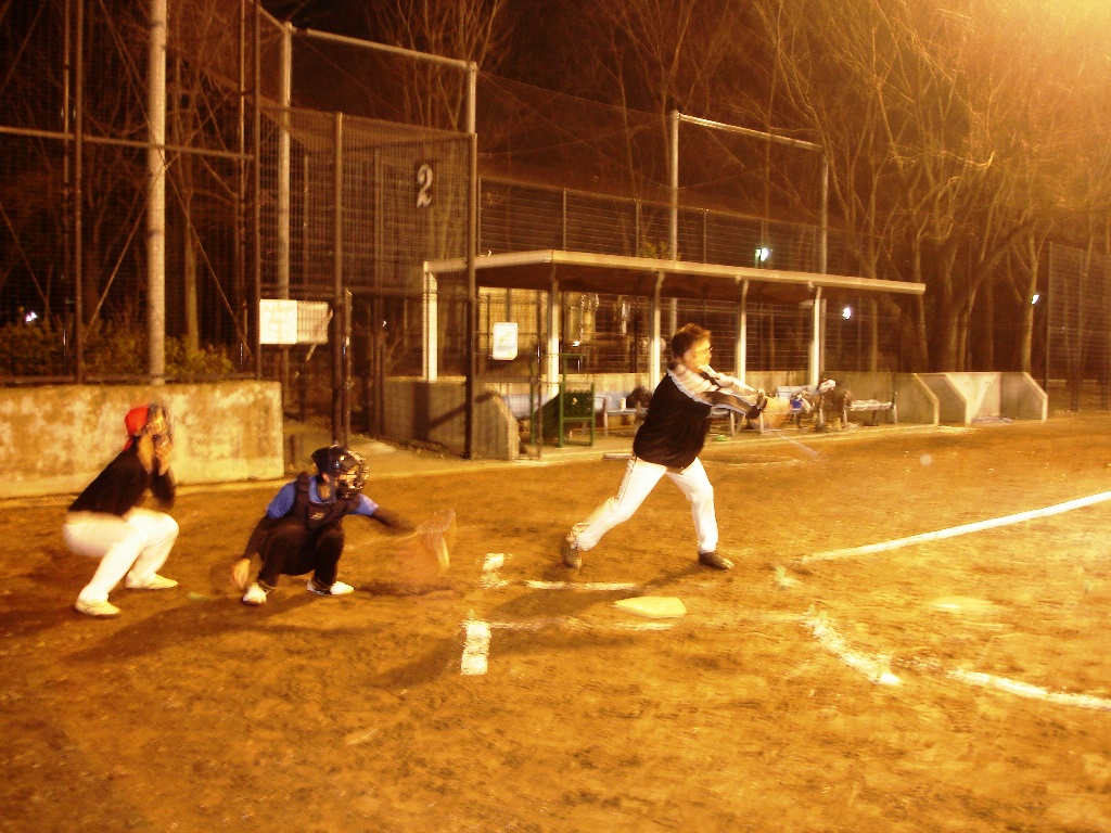 野球の試合の様子