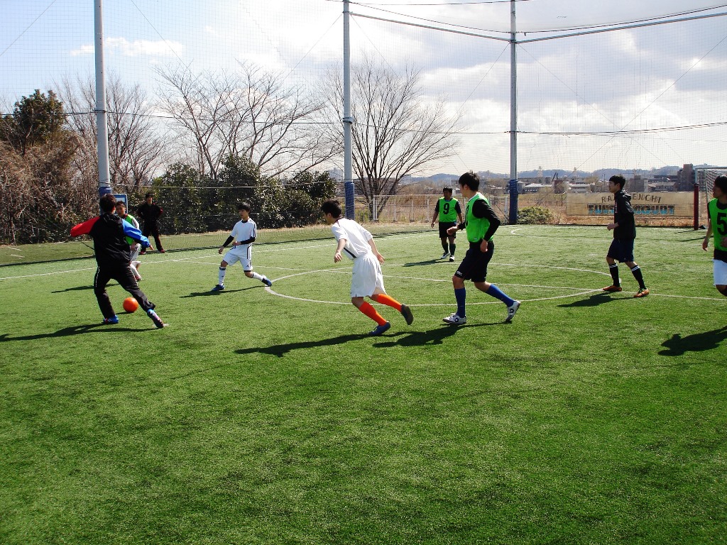 サッカーの試合の様子2