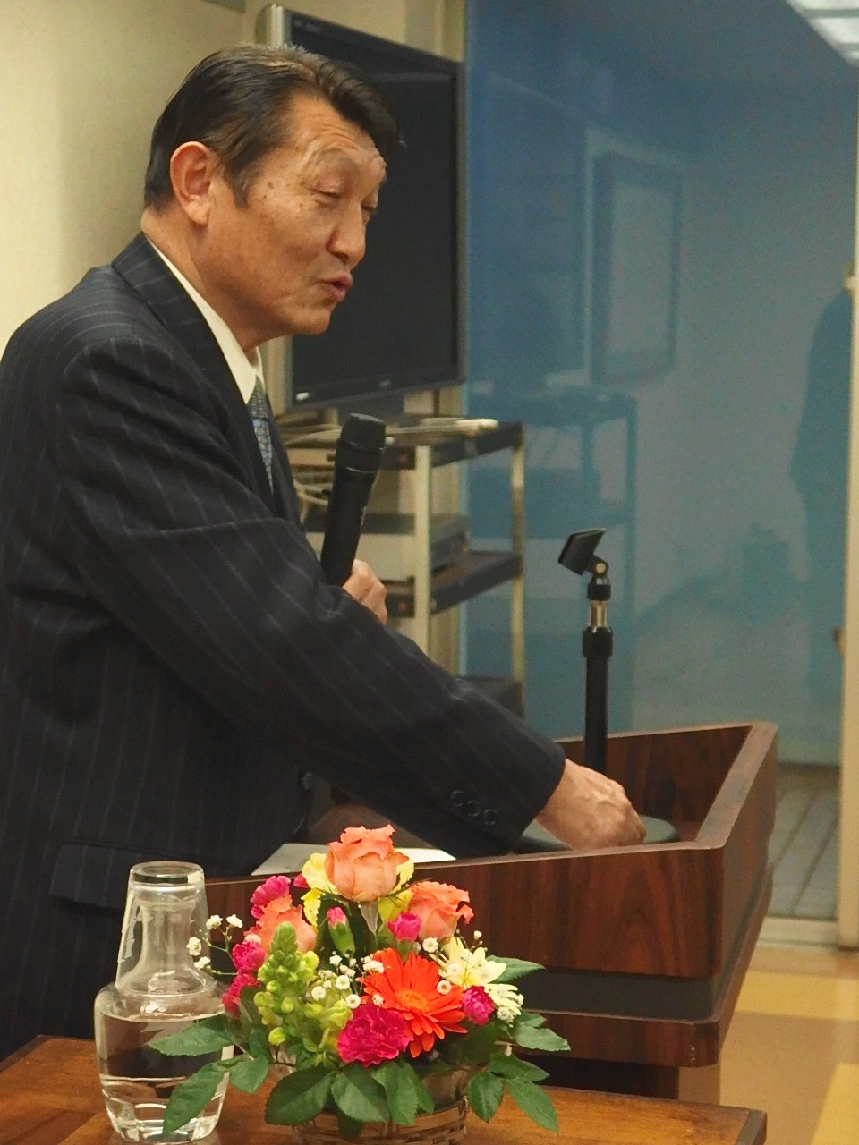 記念講演の様子