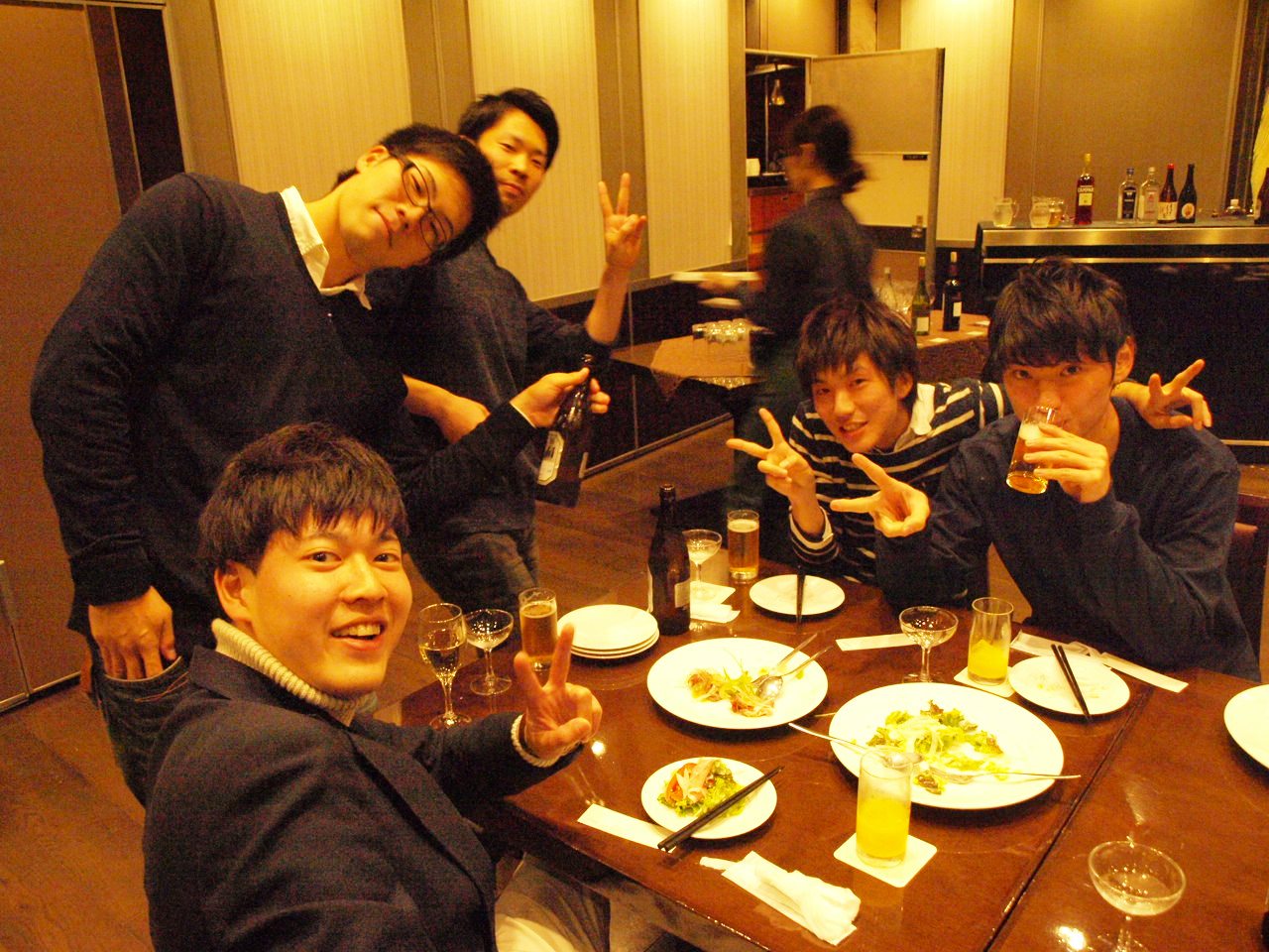 OBの方々からの激励