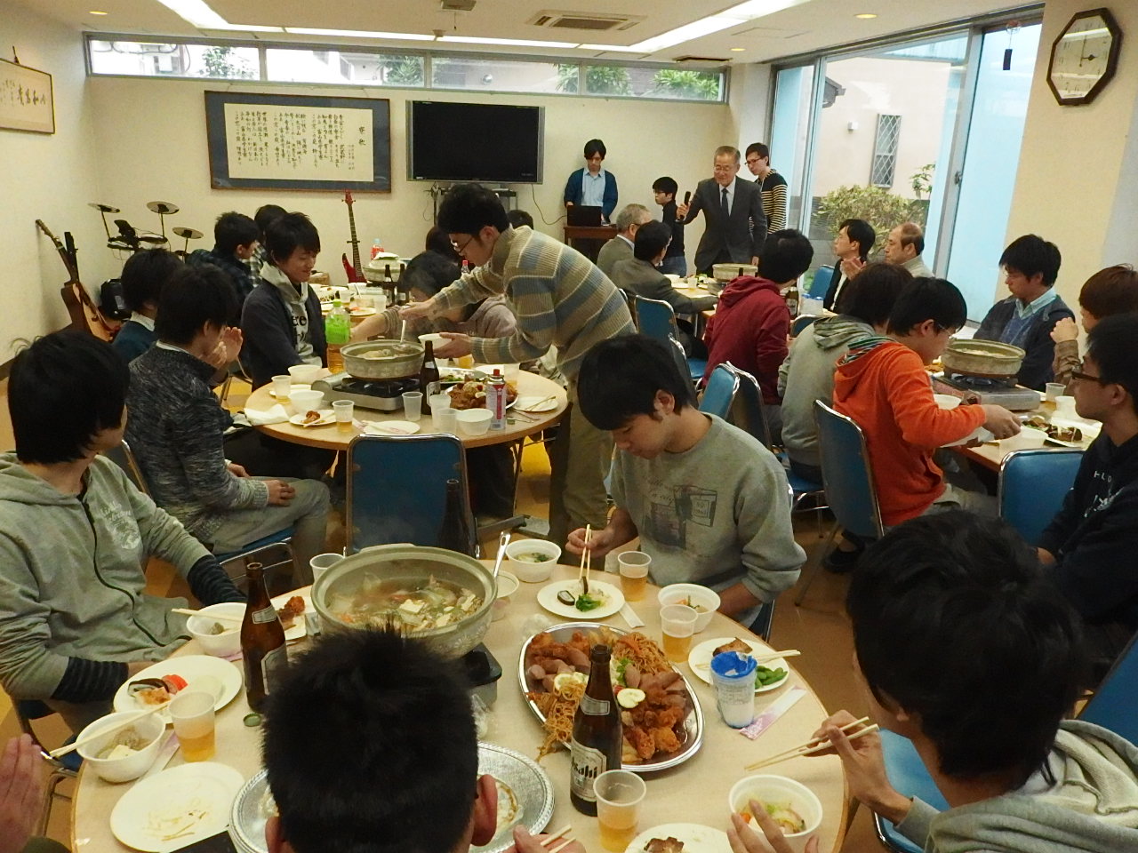 寮祭のオープニング