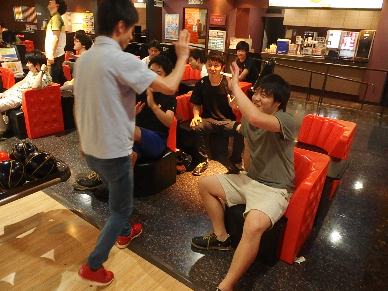 ボーリング大会の様子⑦