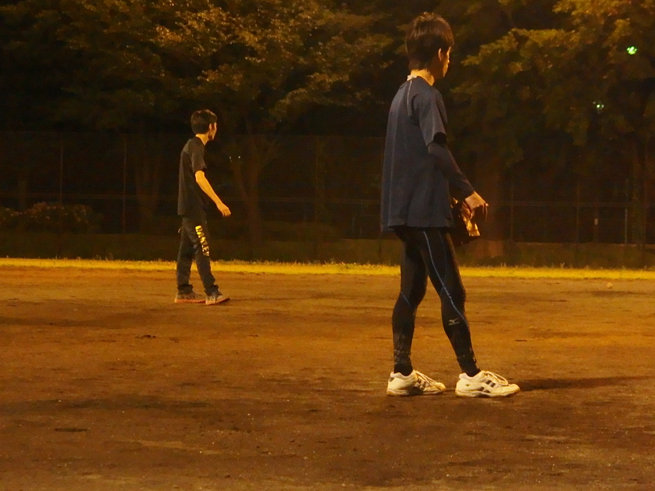 野球部練習の様子⑨