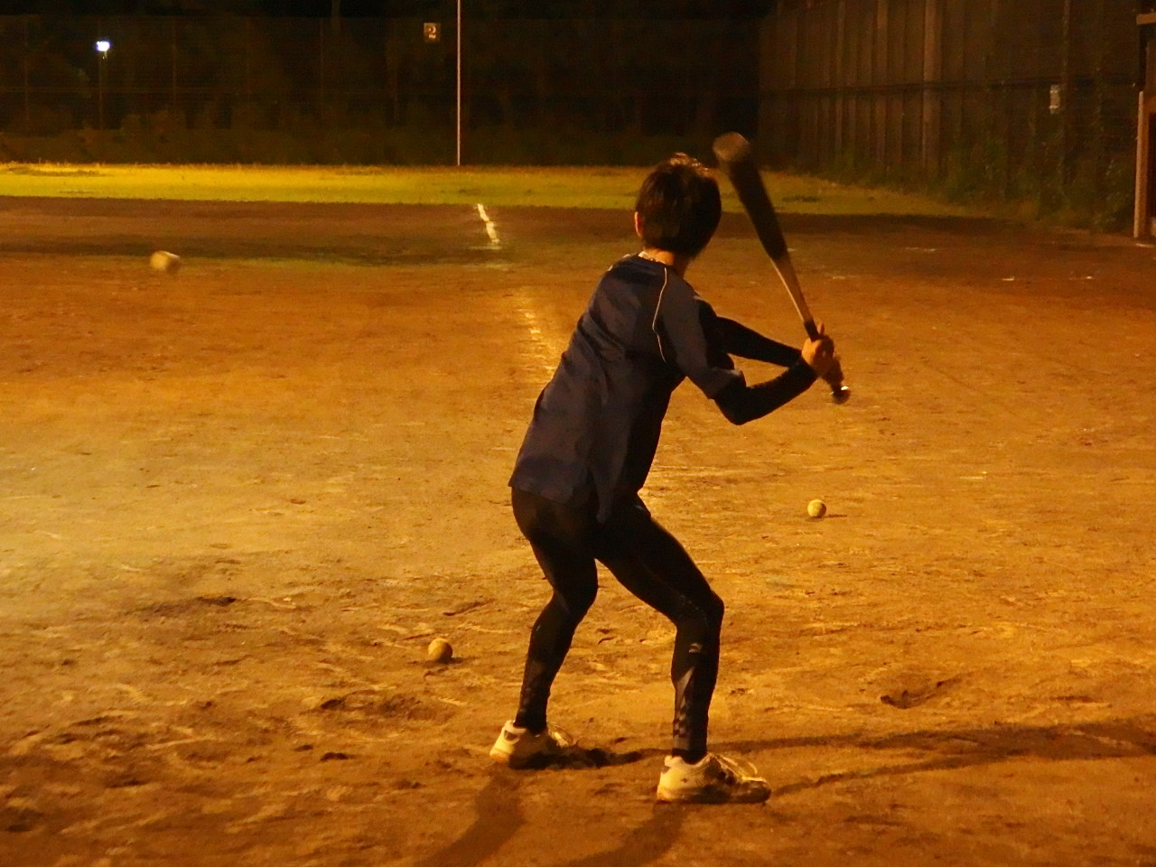 野球部練習の様子⑭