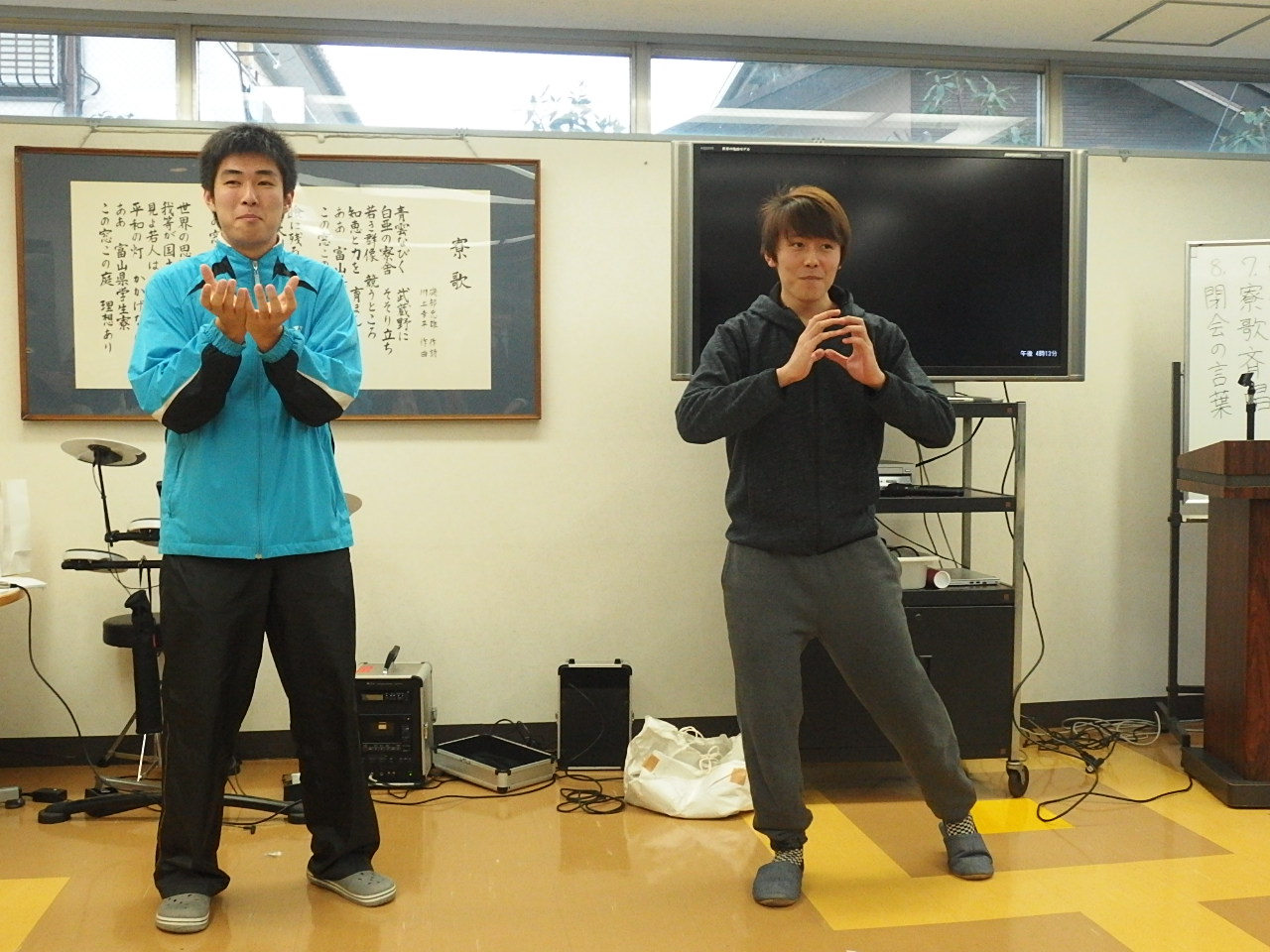 寮祭 一年生の出し物①