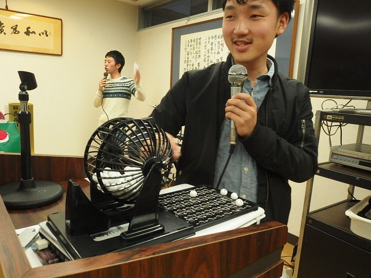 寮祭 ビンゴ大会①