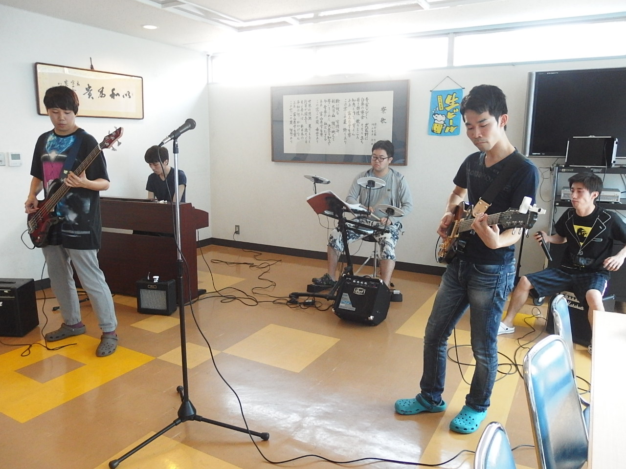 アンコールに応える森田君