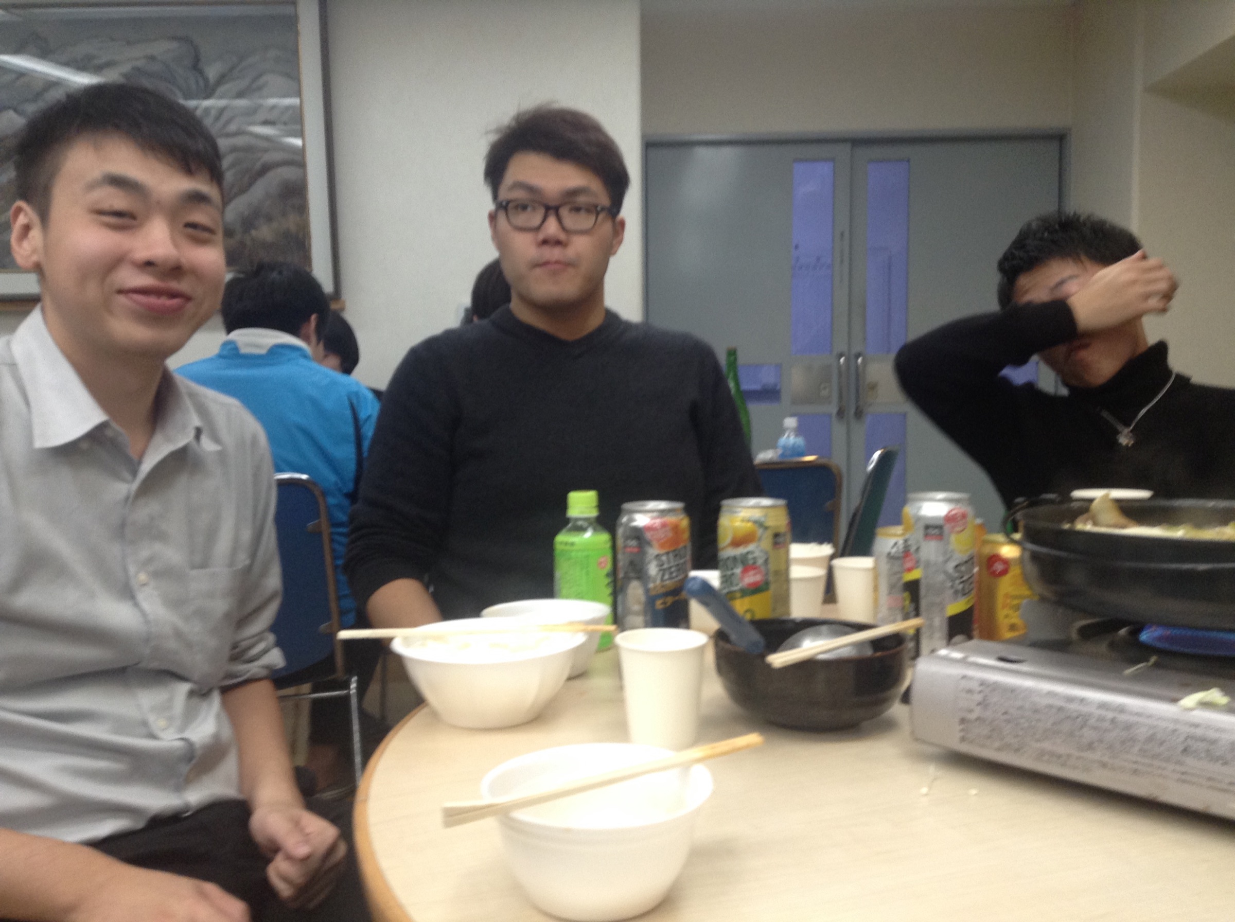 会食の様子