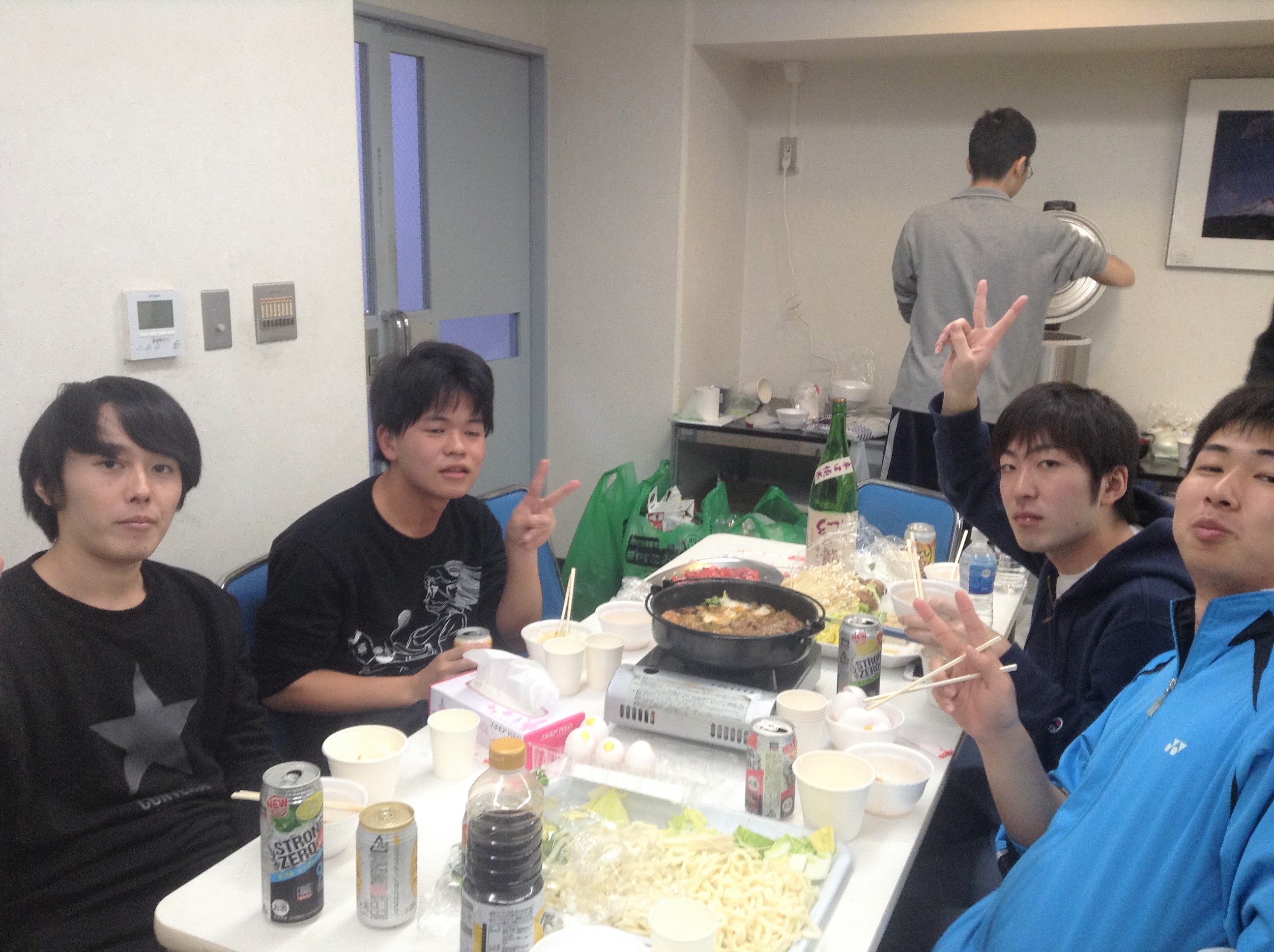 ビンゴ大会の準備