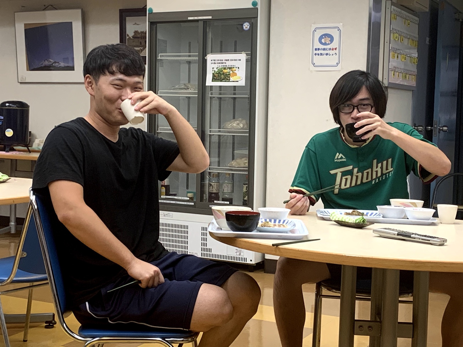 食事の様子