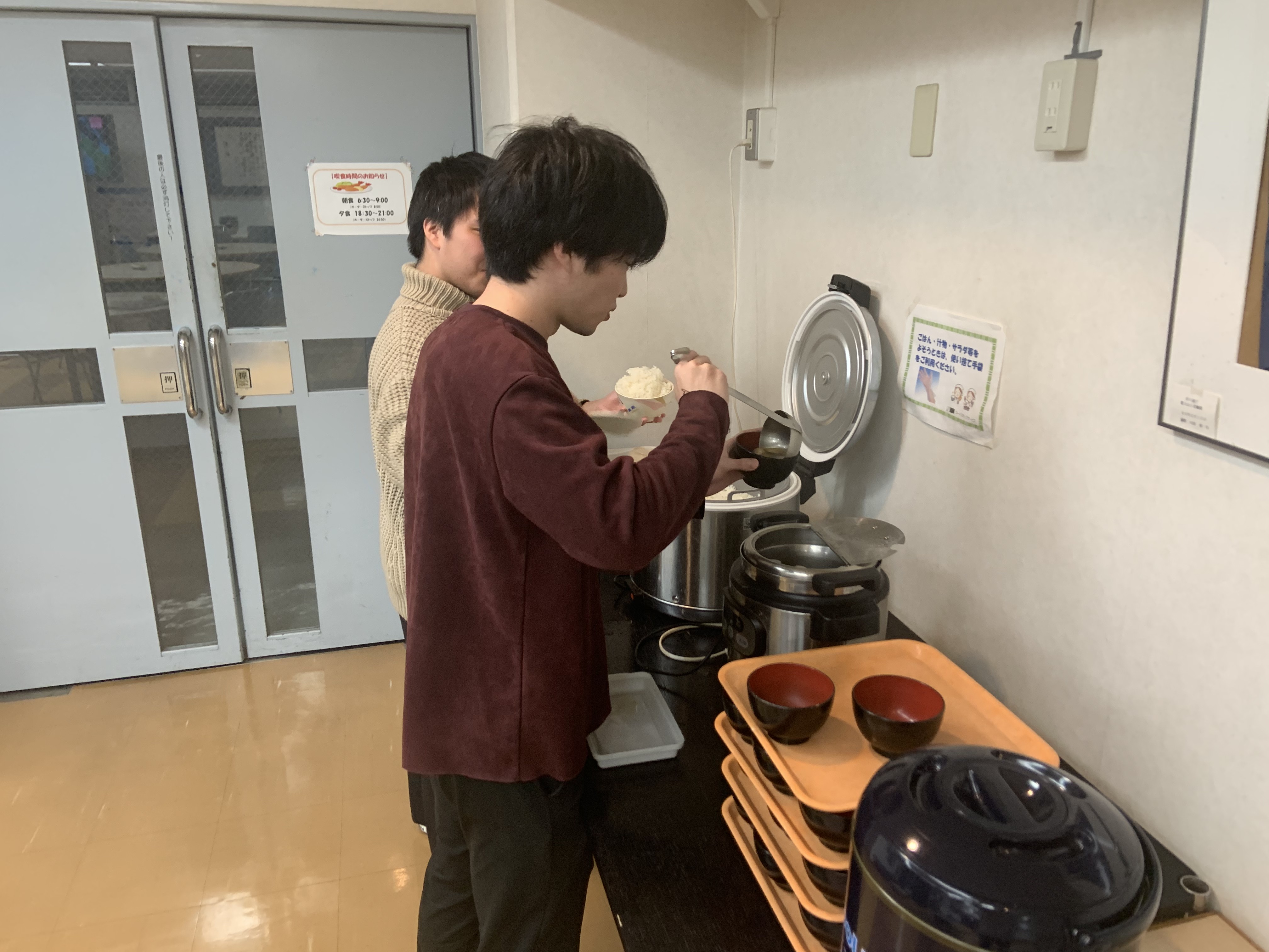 ご飯とおかずのセット