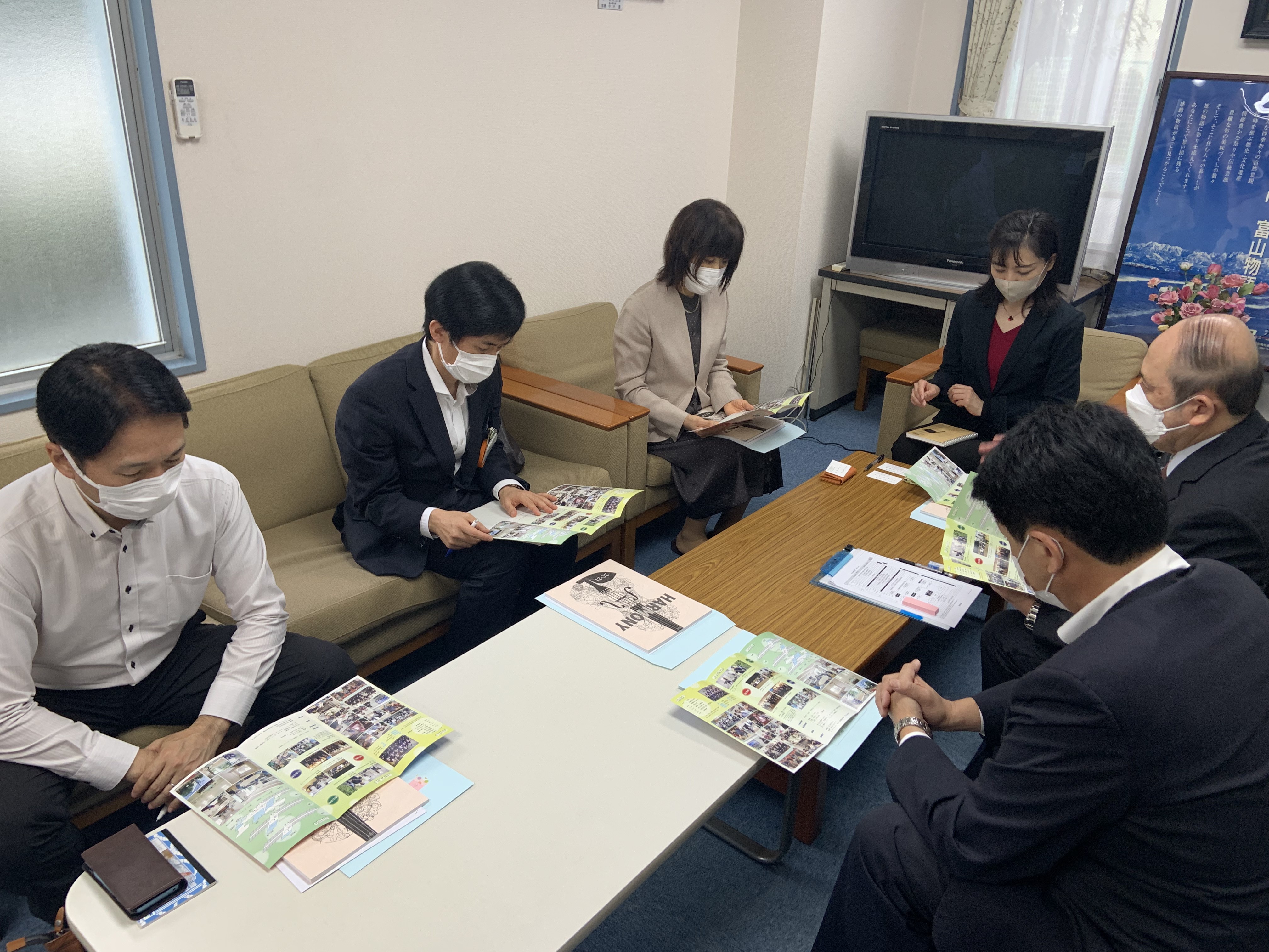 寮長による説明