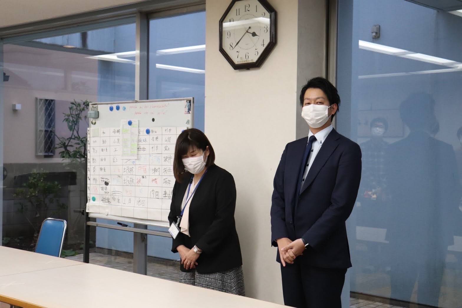 会社説明会の様子