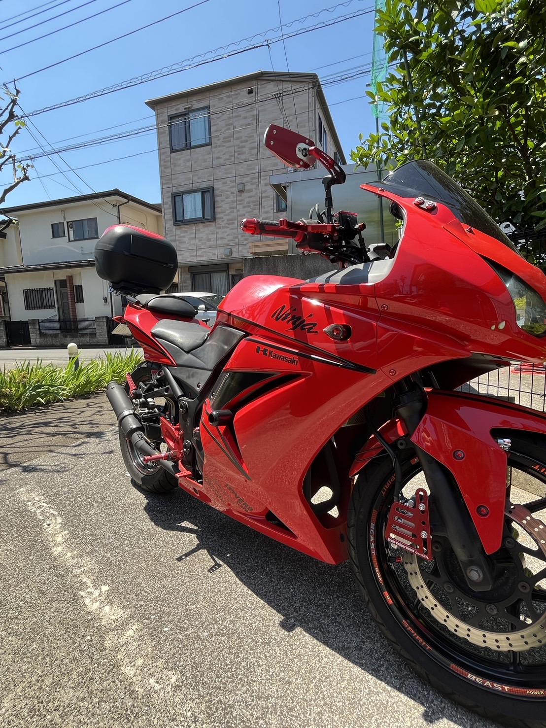 整備が完了した自転車