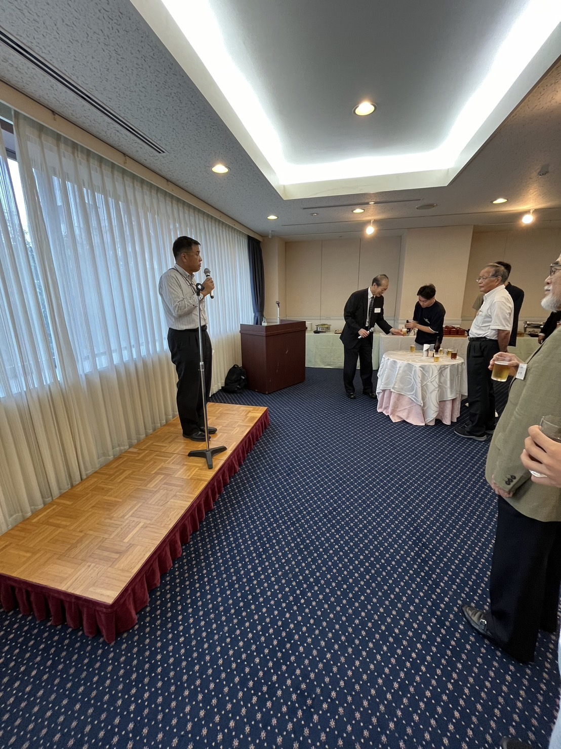 青雲会総会の様子