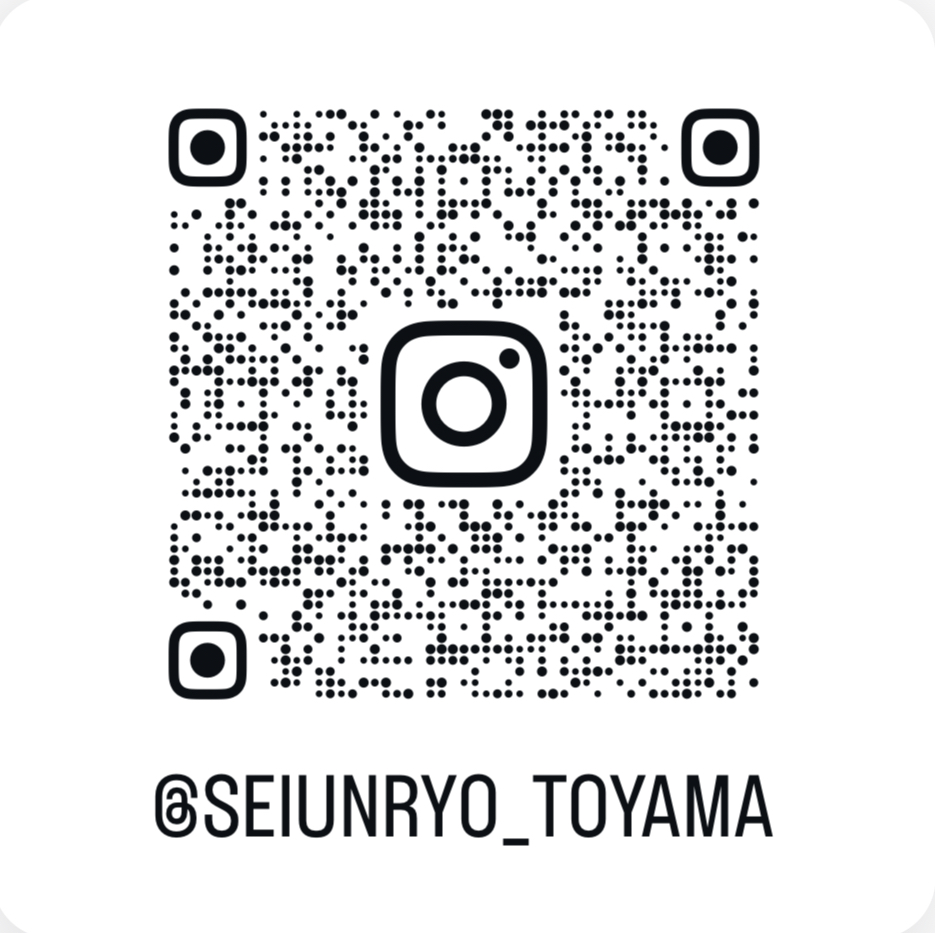 青雲寮公式InstagramのQRコード