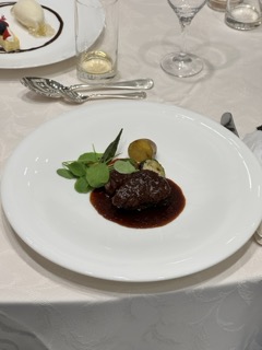 振る舞われたコース料理(2)