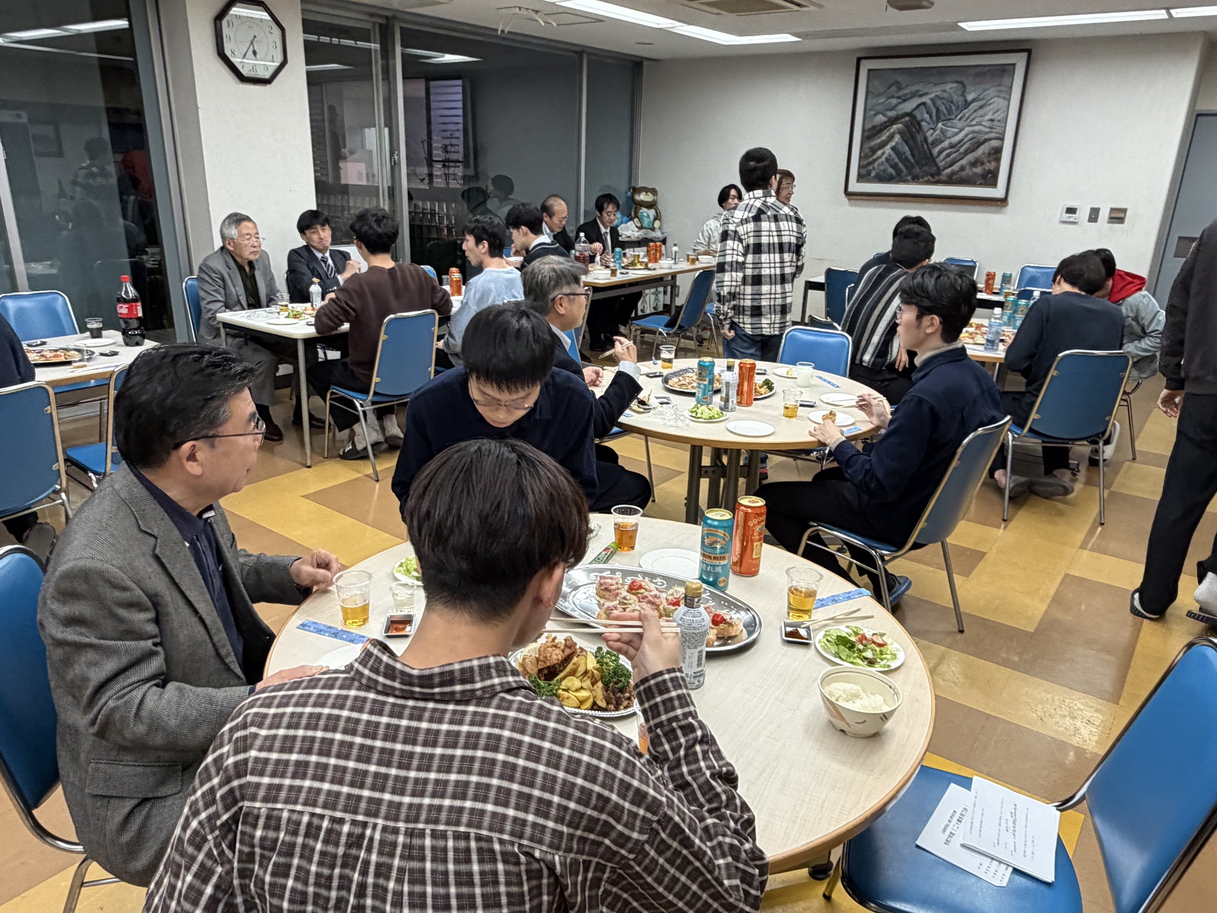 祝賀会の様子